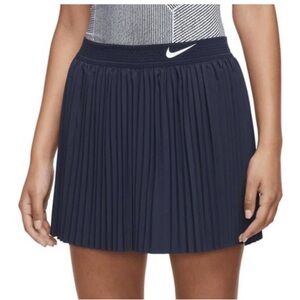 Nike Women's Dri-FIT Club Pleated Golf/Tennis Skirt, Size M, Navy blue